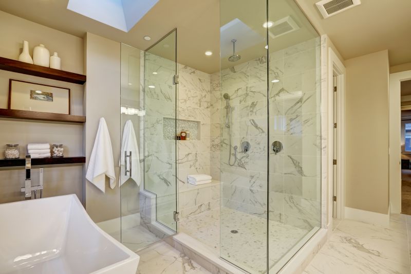 Stylish Shower with Tiles